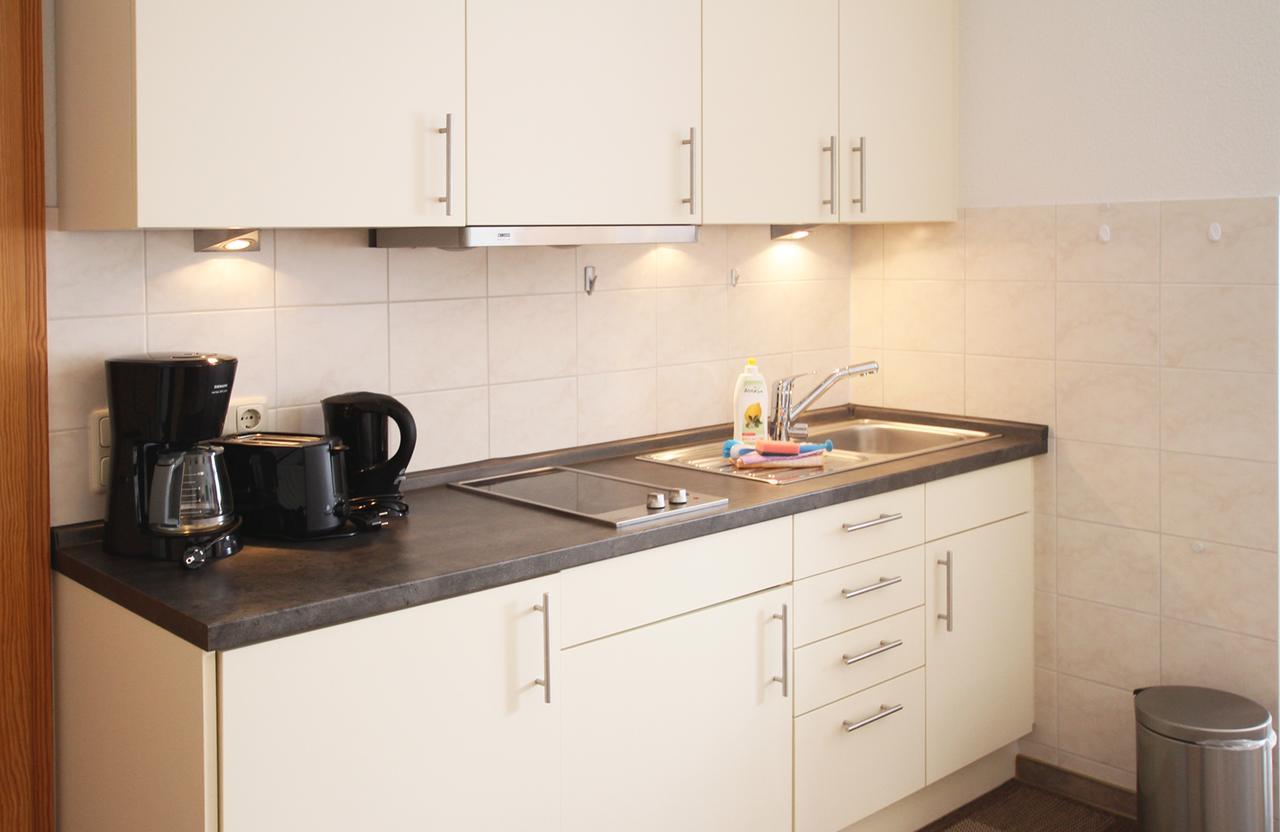 רוסטוק Gruenblau Relax Pension & Apartments מראה חיצוני תמונה